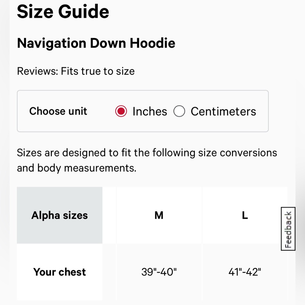 NWT Lululemon Navigation Down Black Full Zip Hoodie Jacket Men Sz M - Picture 7 of 7